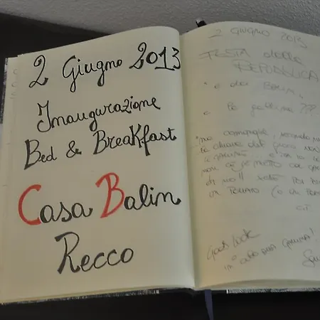 And Breakfast Casa Balin 2* Recco
